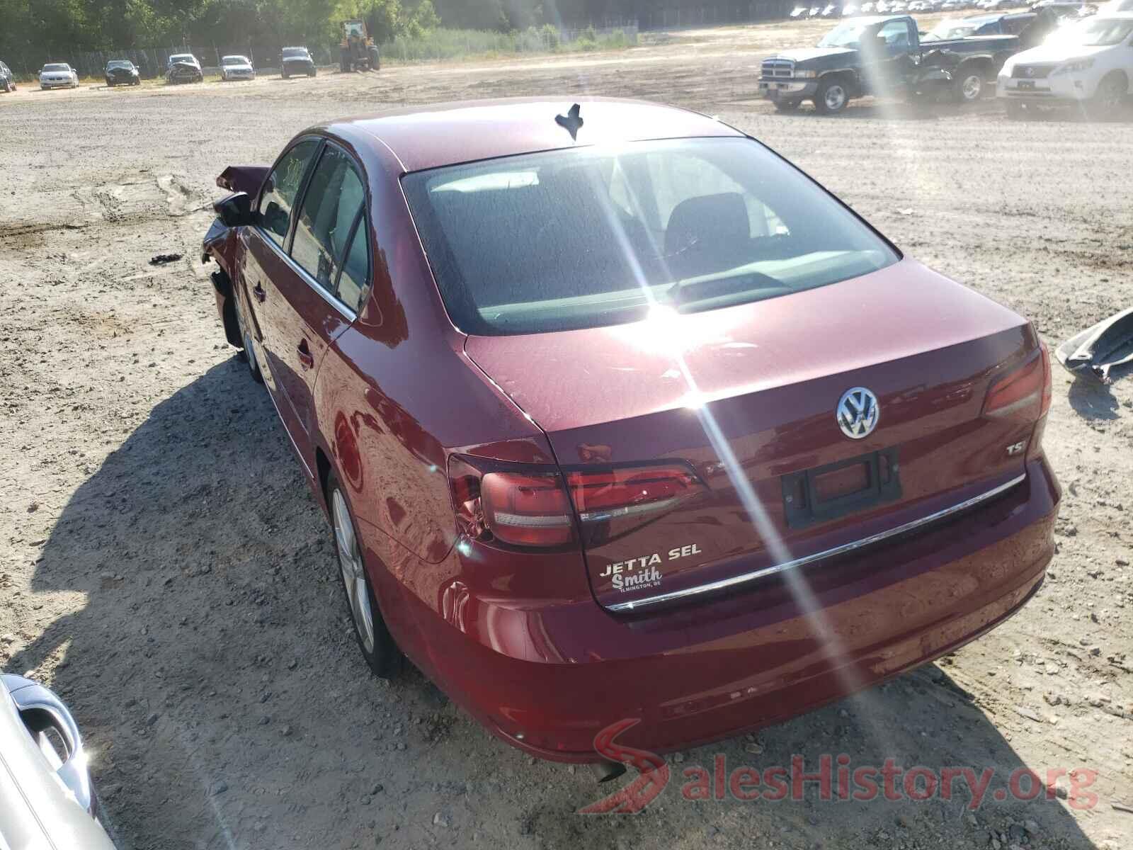 3VWL17AJ2HM396996 2017 VOLKSWAGEN JETTA