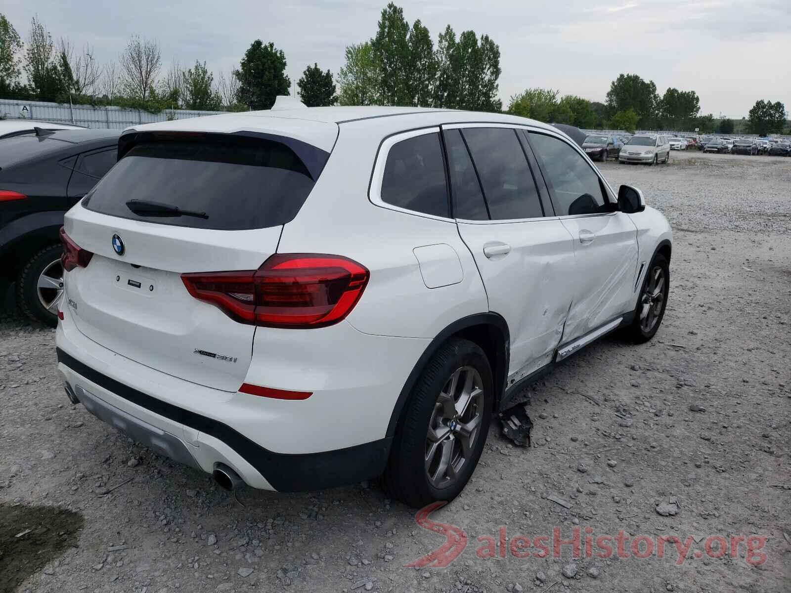 5UXTY5C08L9D44675 2020 BMW X3