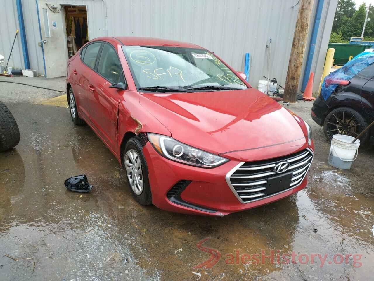 5NPD74LF3HH137081 2017 HYUNDAI ELANTRA