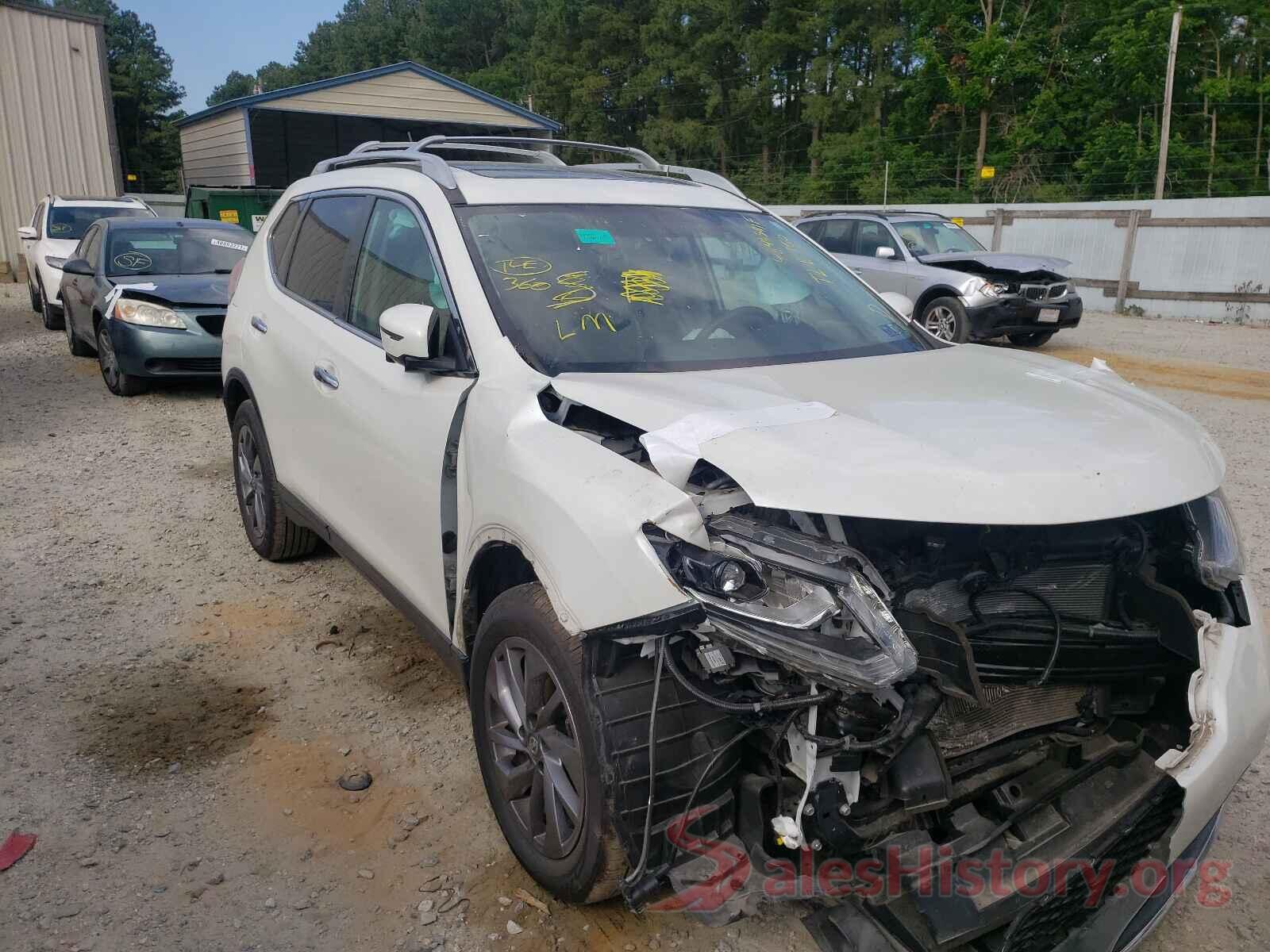 5N1AT2MV1GC781502 2016 NISSAN ROGUE