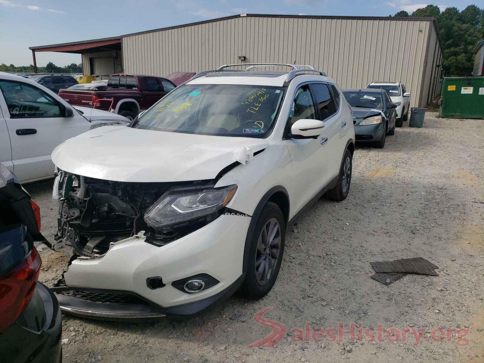 5N1AT2MV1GC781502 2016 NISSAN ROGUE