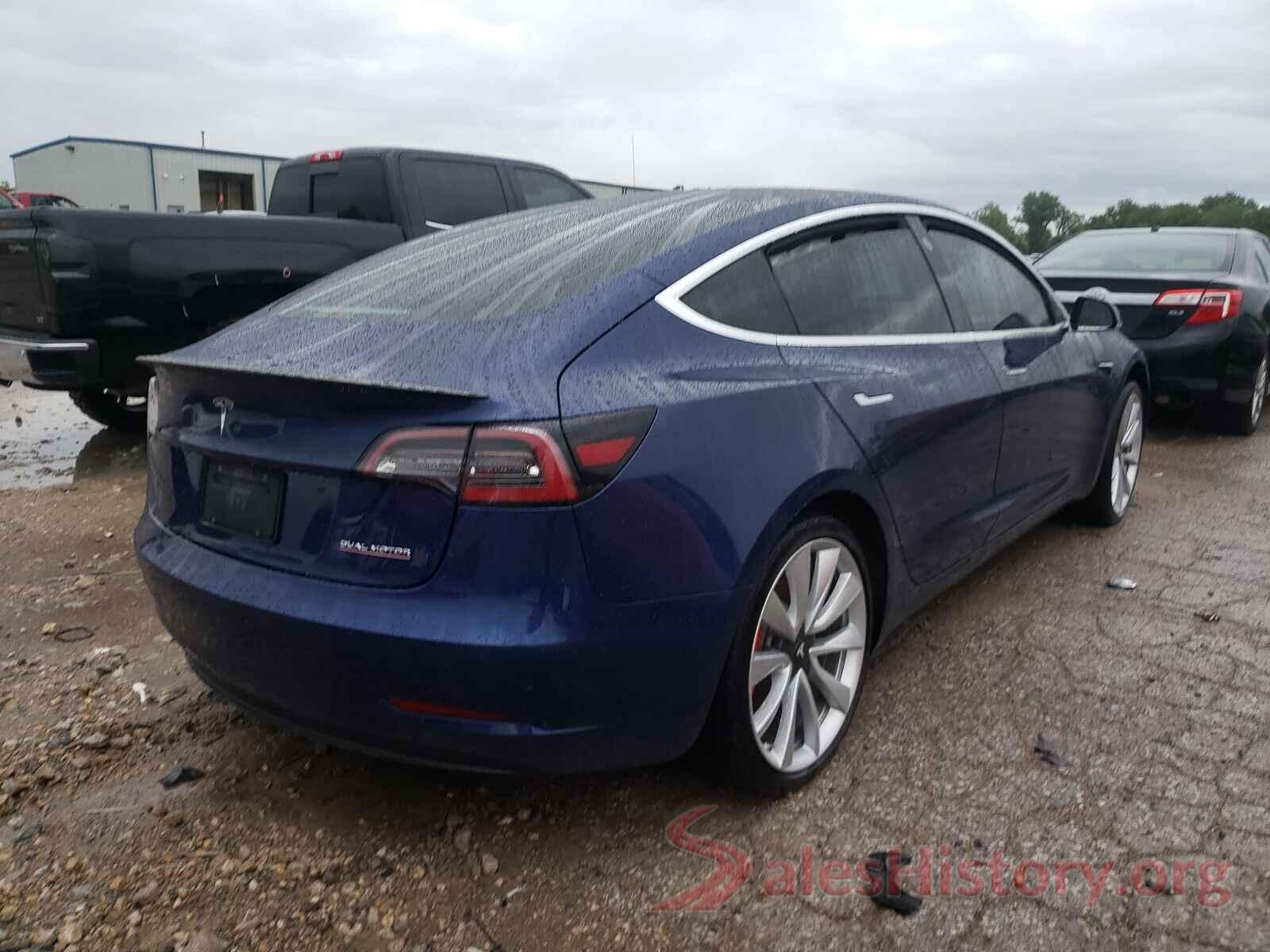 5YJ3E1EB3KF393088 2019 TESLA MODEL 3