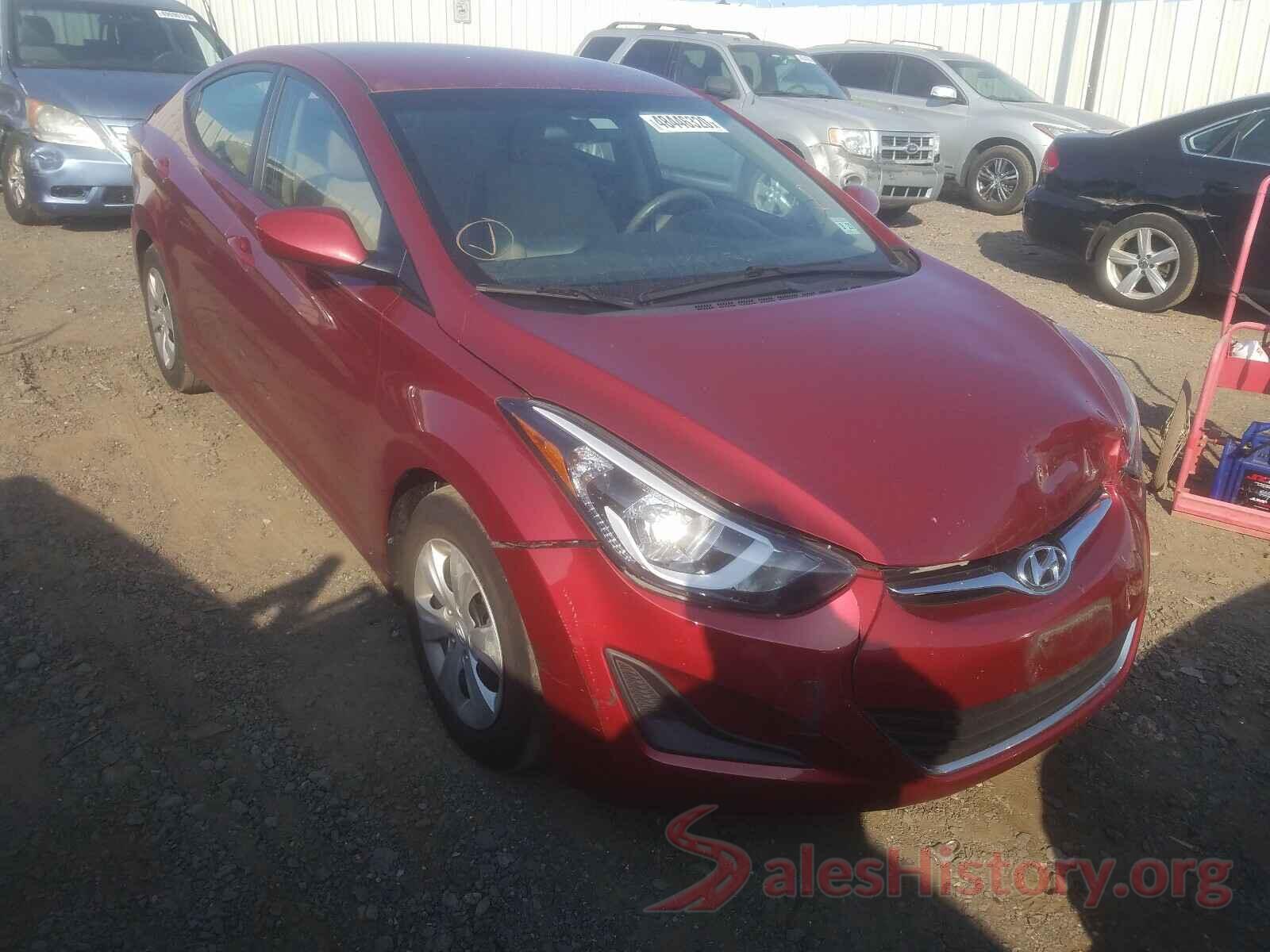 5NPDH4AE5GH798648 2016 HYUNDAI ELANTRA