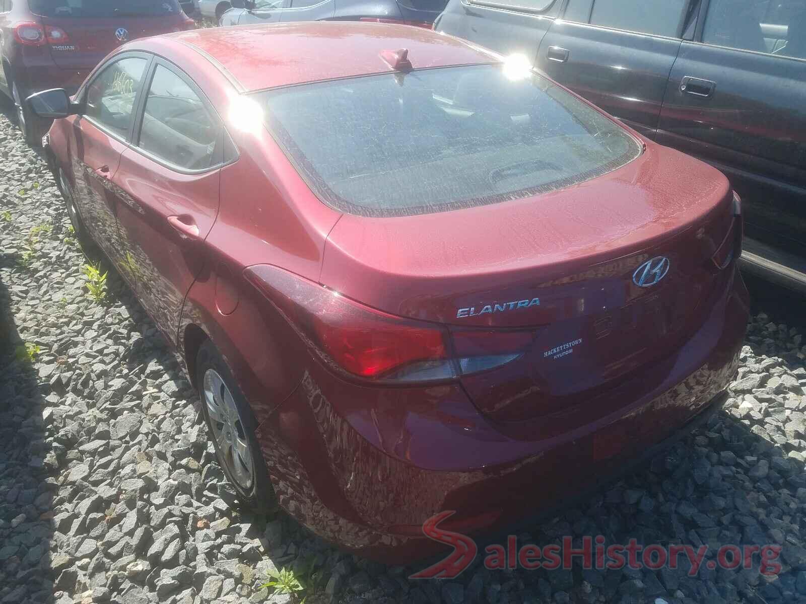 5NPDH4AE5GH798648 2016 HYUNDAI ELANTRA