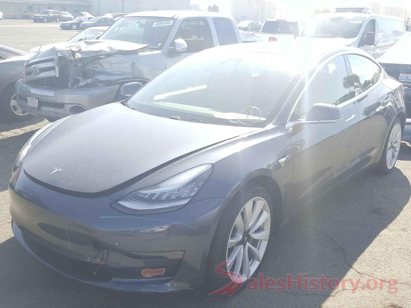 5YJ3E1EB8KF521597 2019 TESLA MODEL 3