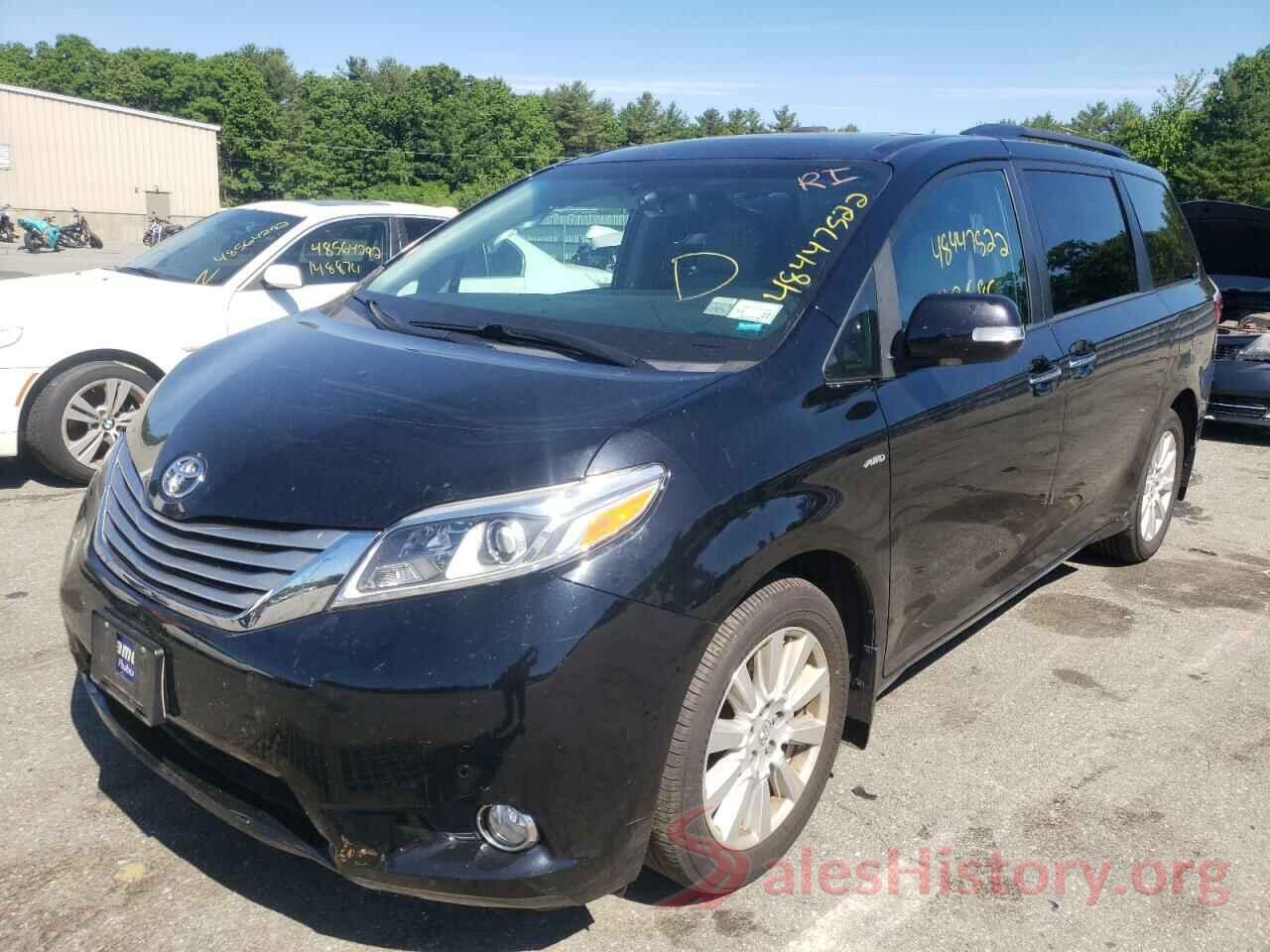 5TDDZ3DC4HS183487 2017 TOYOTA SIENNA