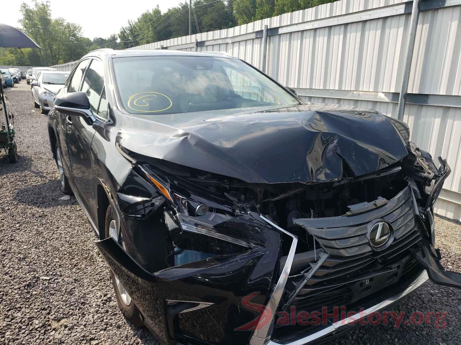 2T2BZMCA1JC145657 2018 LEXUS RX350