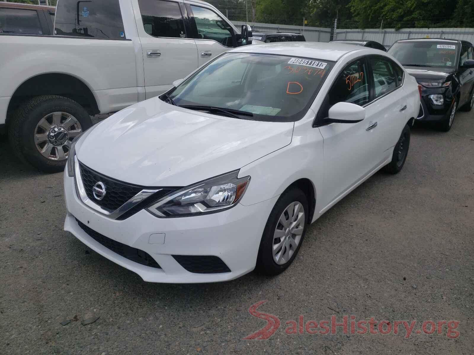 3N1AB7AP9KY303874 2019 NISSAN SENTRA