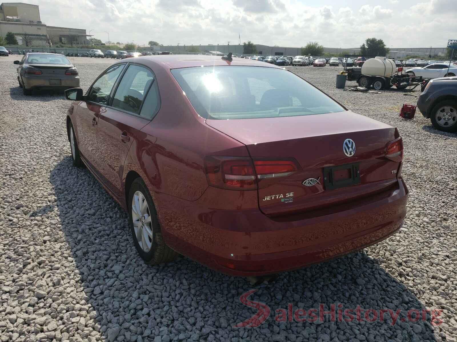 3VWD67AJ0GM253288 2016 VOLKSWAGEN JETTA