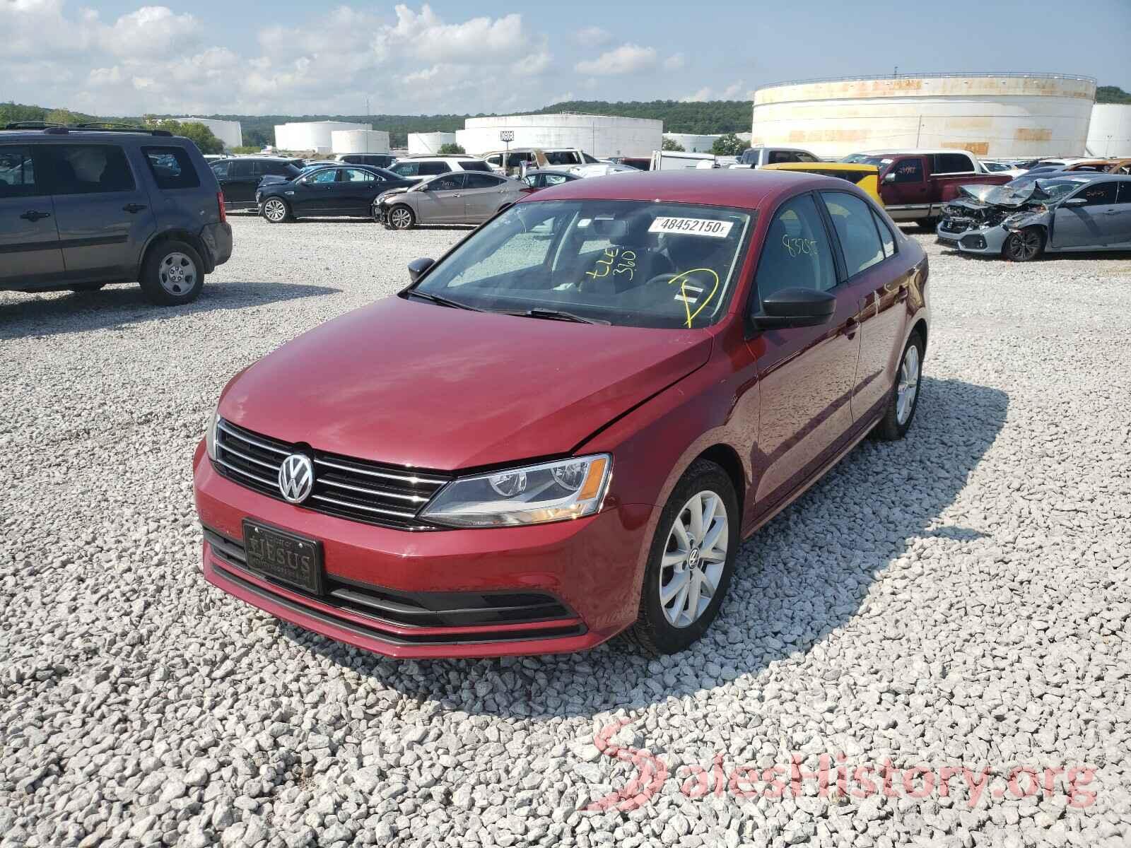 3VWD67AJ0GM253288 2016 VOLKSWAGEN JETTA