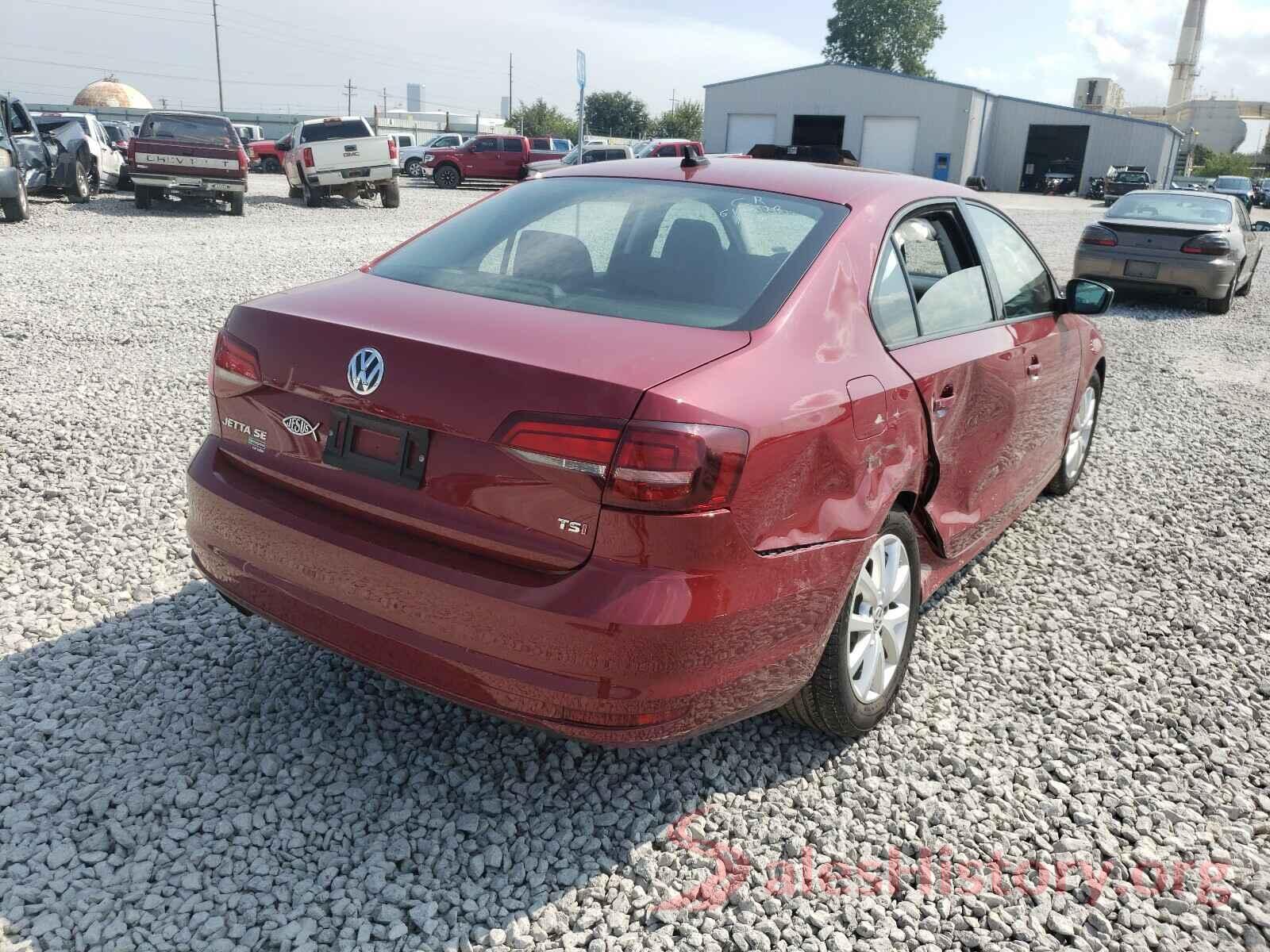 3VWD67AJ0GM253288 2016 VOLKSWAGEN JETTA