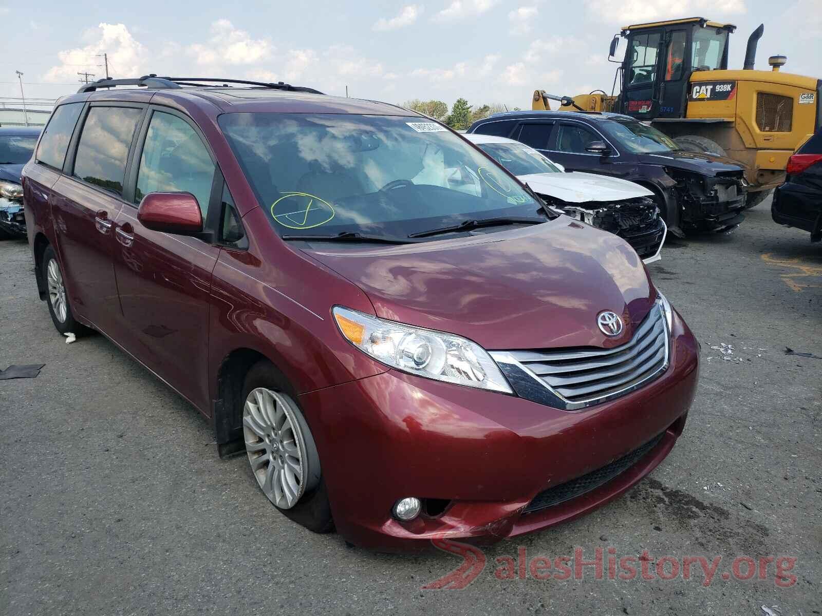 5TDYZ3DC4HS836899 2017 TOYOTA SIENNA