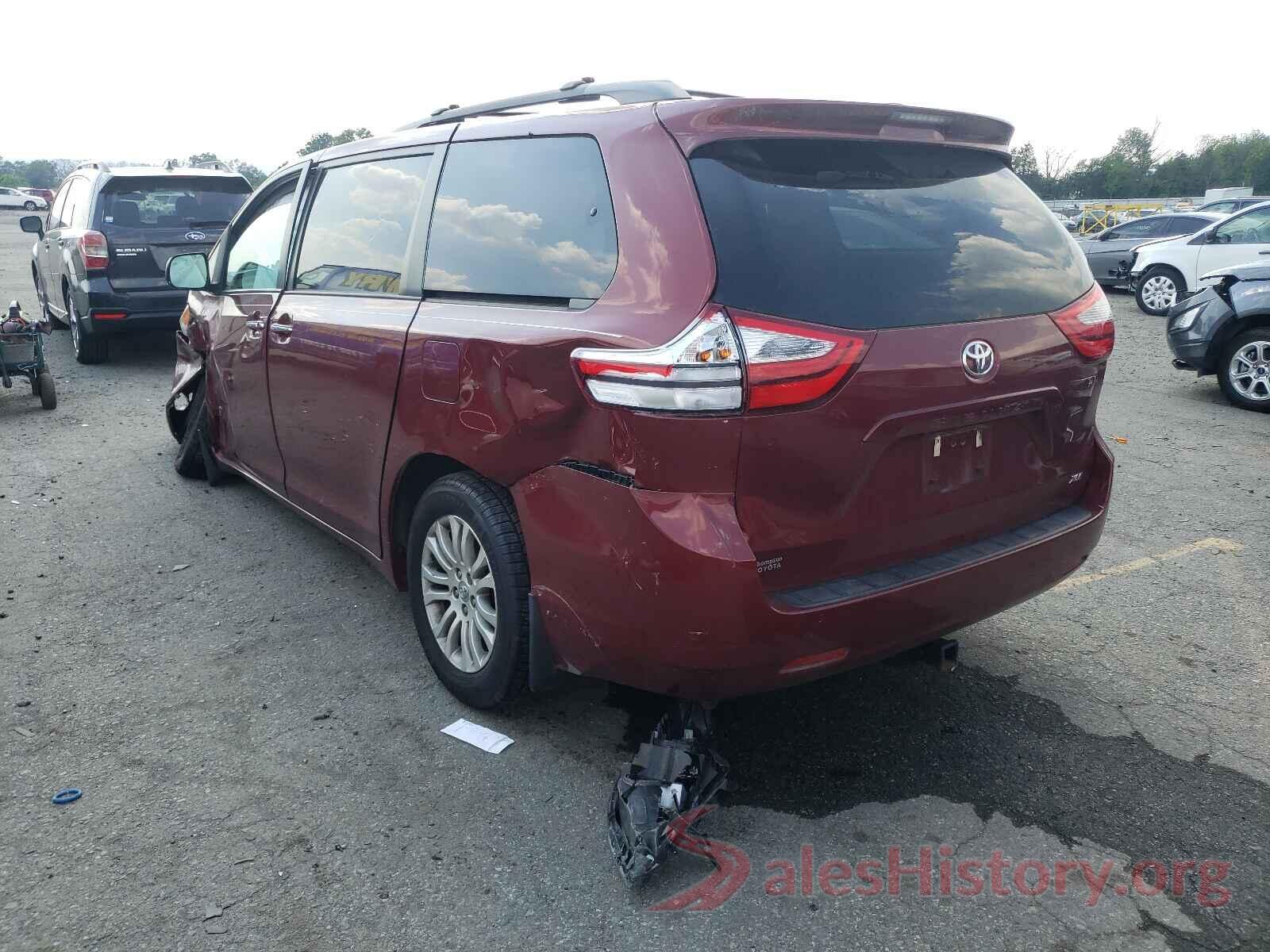 5TDYZ3DC4HS836899 2017 TOYOTA SIENNA