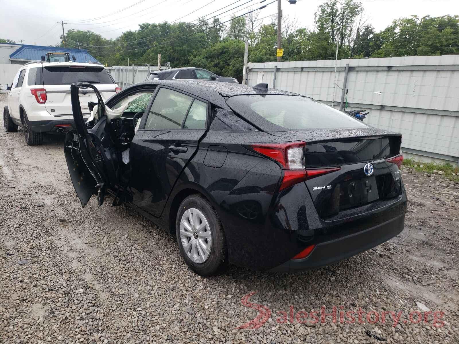 JTDKAMFU7M3144012 2021 TOYOTA PRIUS