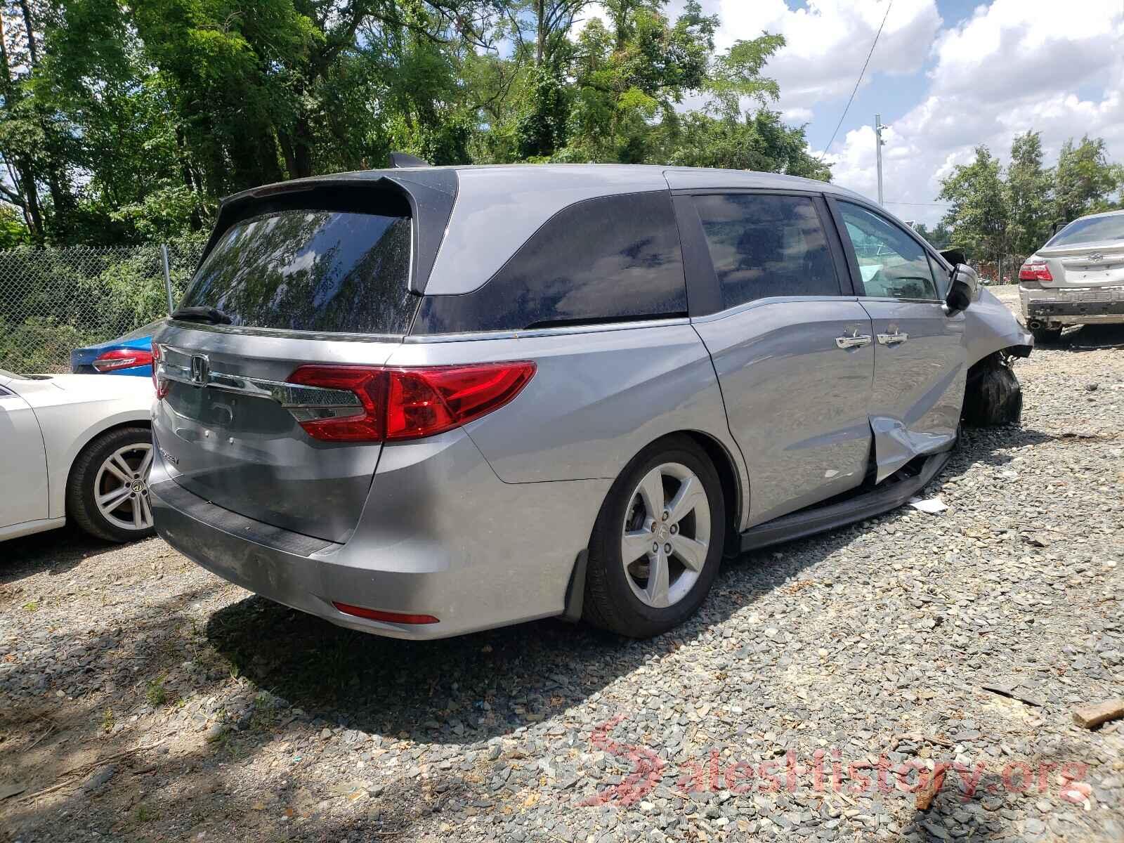 5FNRL6H71KB053524 2019 HONDA ODYSSEY