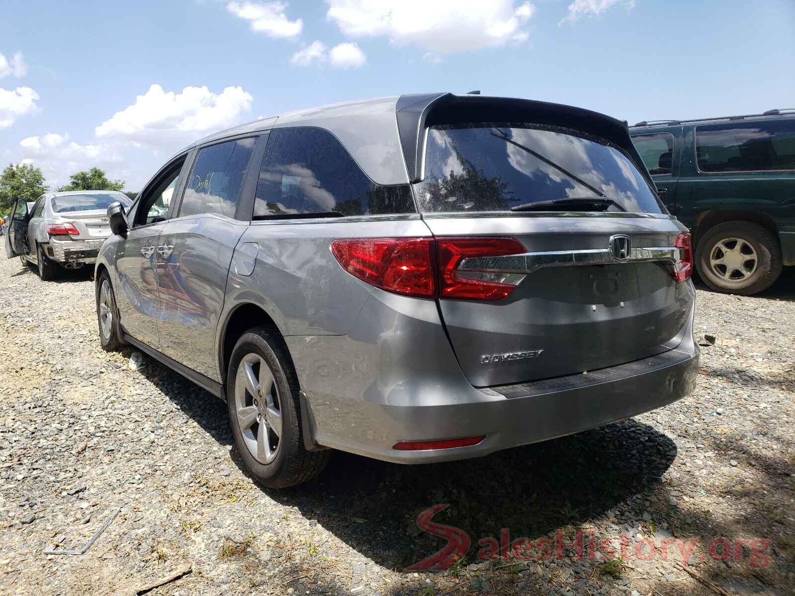 5FNRL6H71KB053524 2019 HONDA ODYSSEY