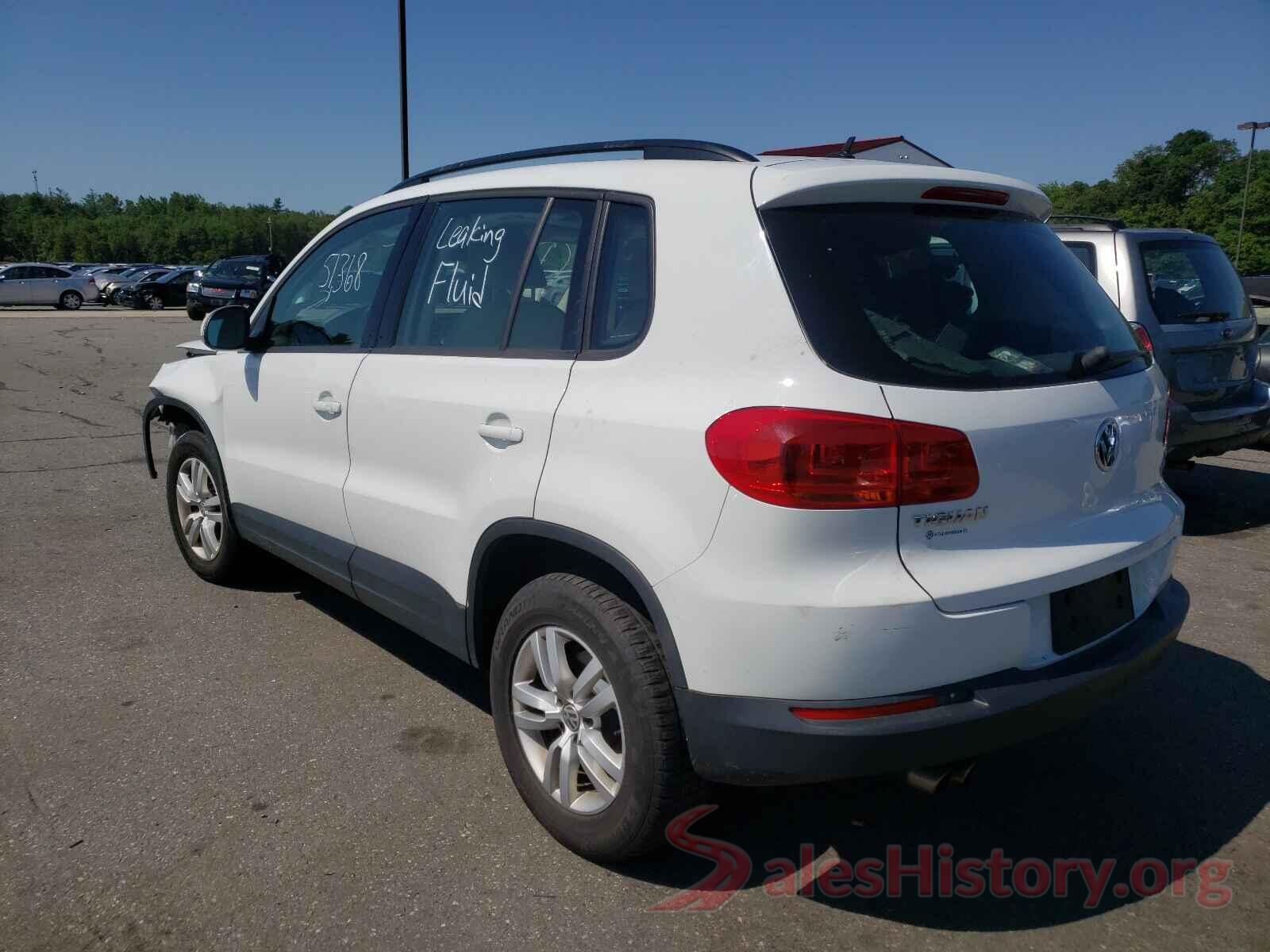 WVGBV7AX2GW611407 2016 VOLKSWAGEN TIGUAN