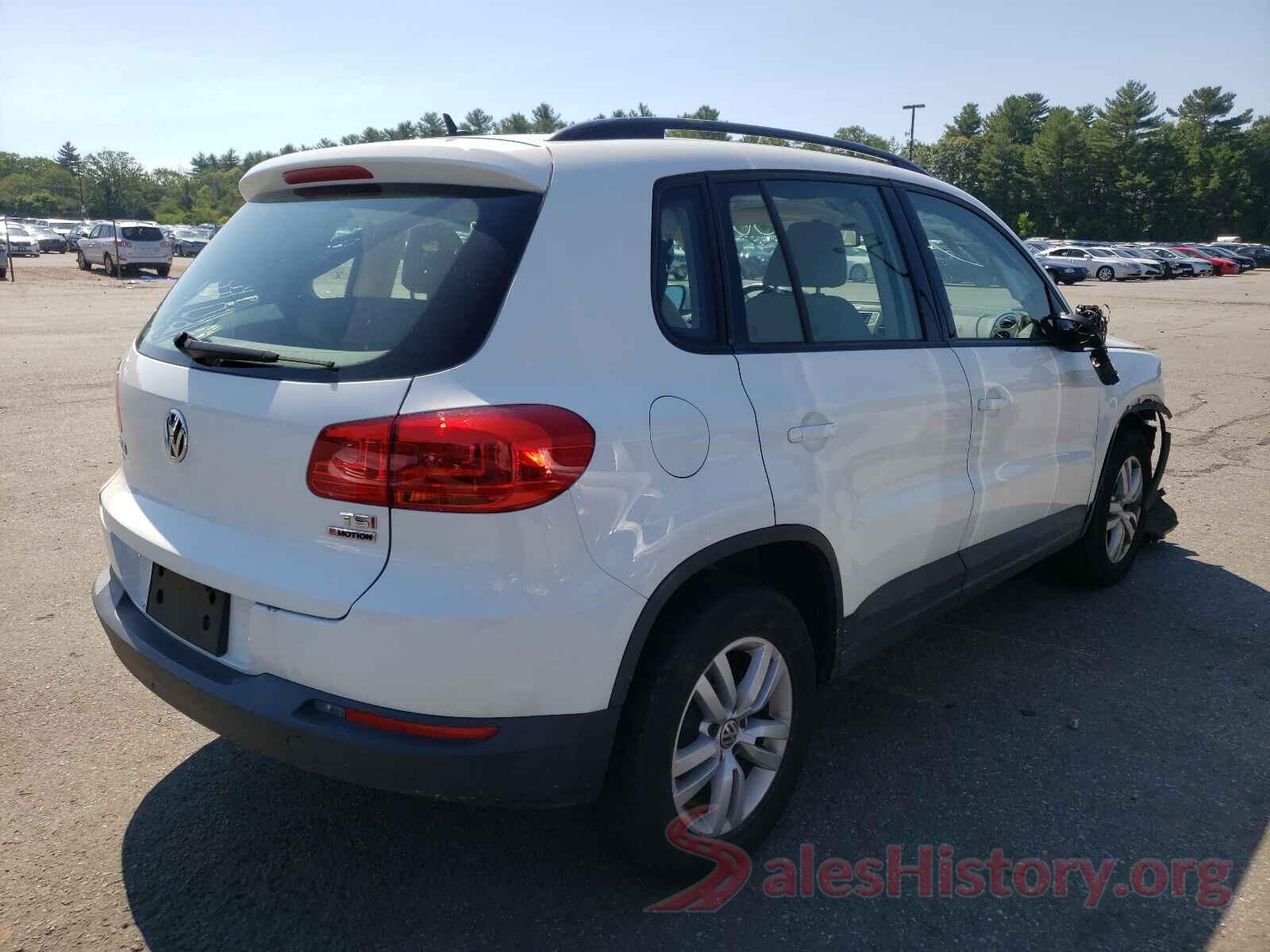 WVGBV7AX2GW611407 2016 VOLKSWAGEN TIGUAN