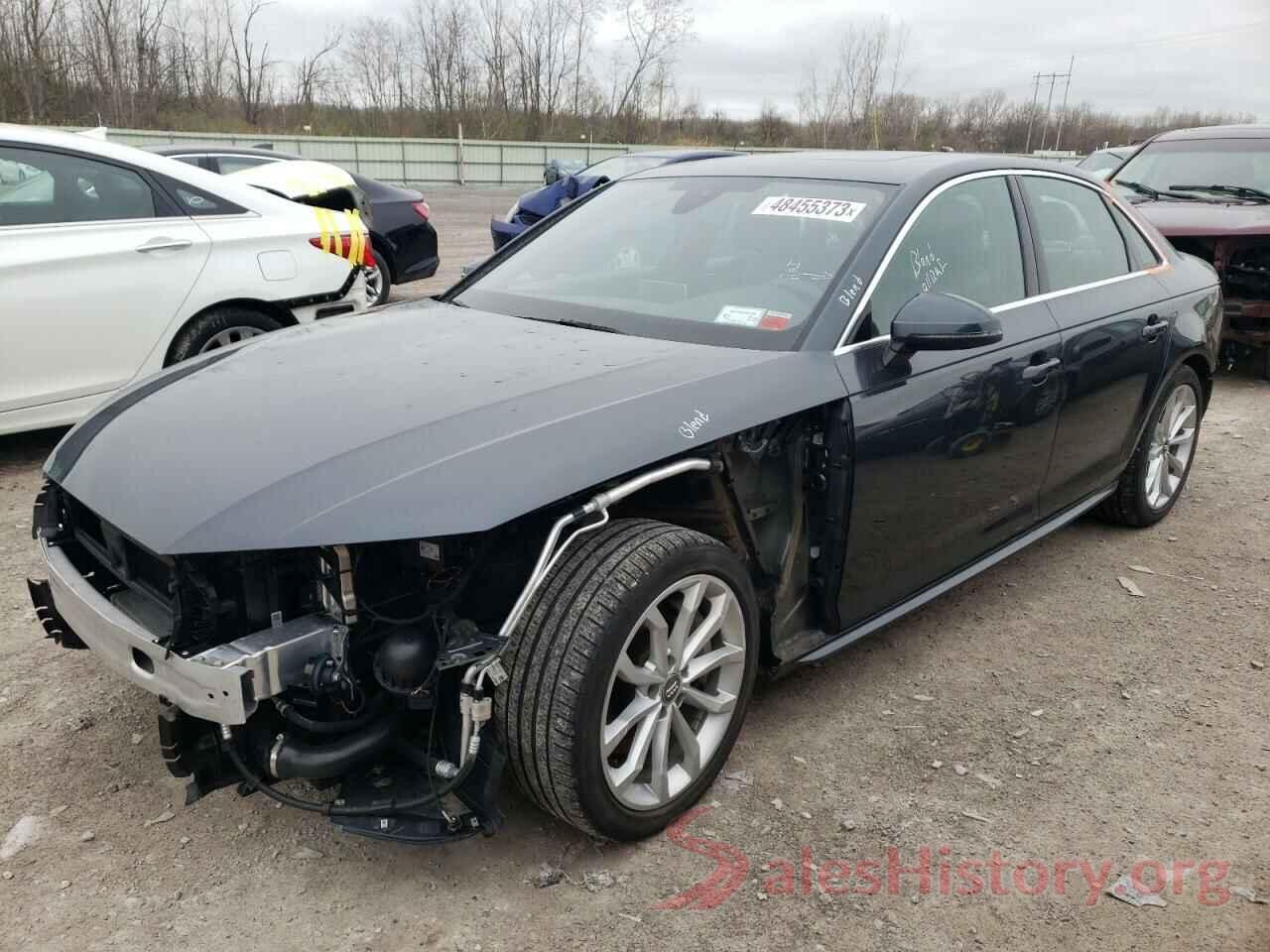 WAUENAF4XKN004518 2019 AUDI A4