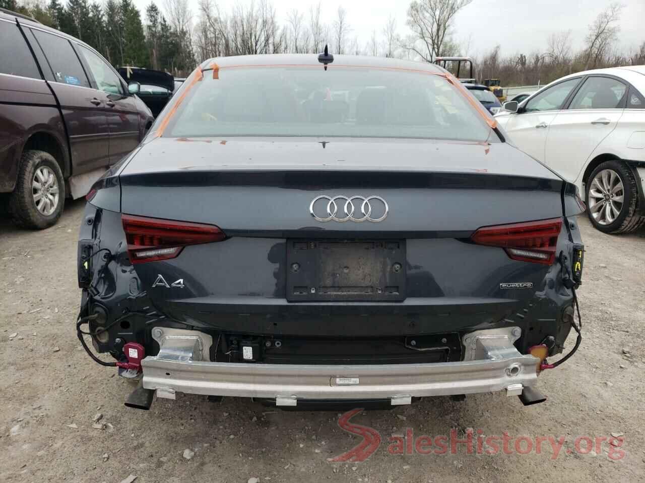 WAUENAF4XKN004518 2019 AUDI A4