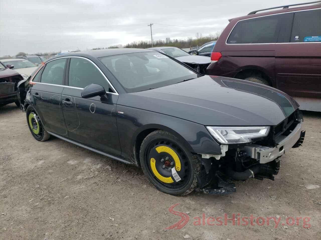 WAUENAF4XKN004518 2019 AUDI A4