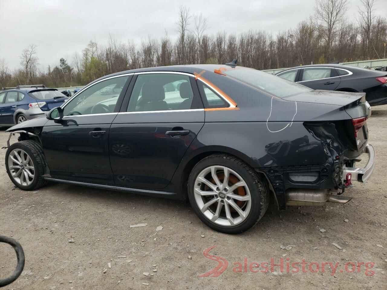 WAUENAF4XKN004518 2019 AUDI A4