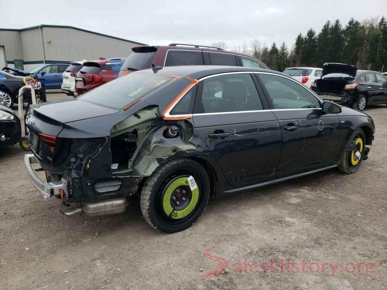 WAUENAF4XKN004518 2019 AUDI A4