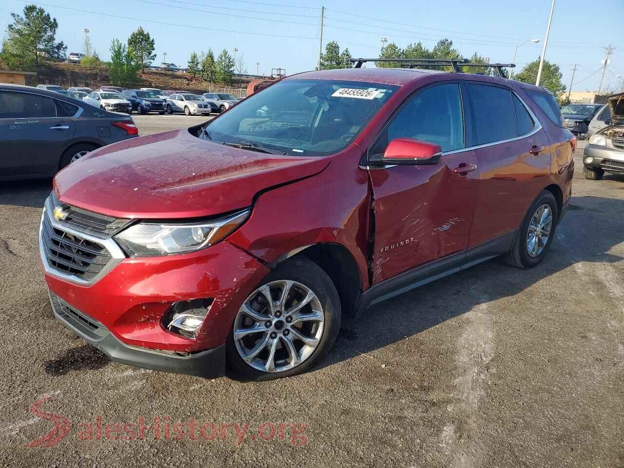 2018 CHEVROLET EQUINOX VIN 2GNAXJEVXJ6278348, auction photo