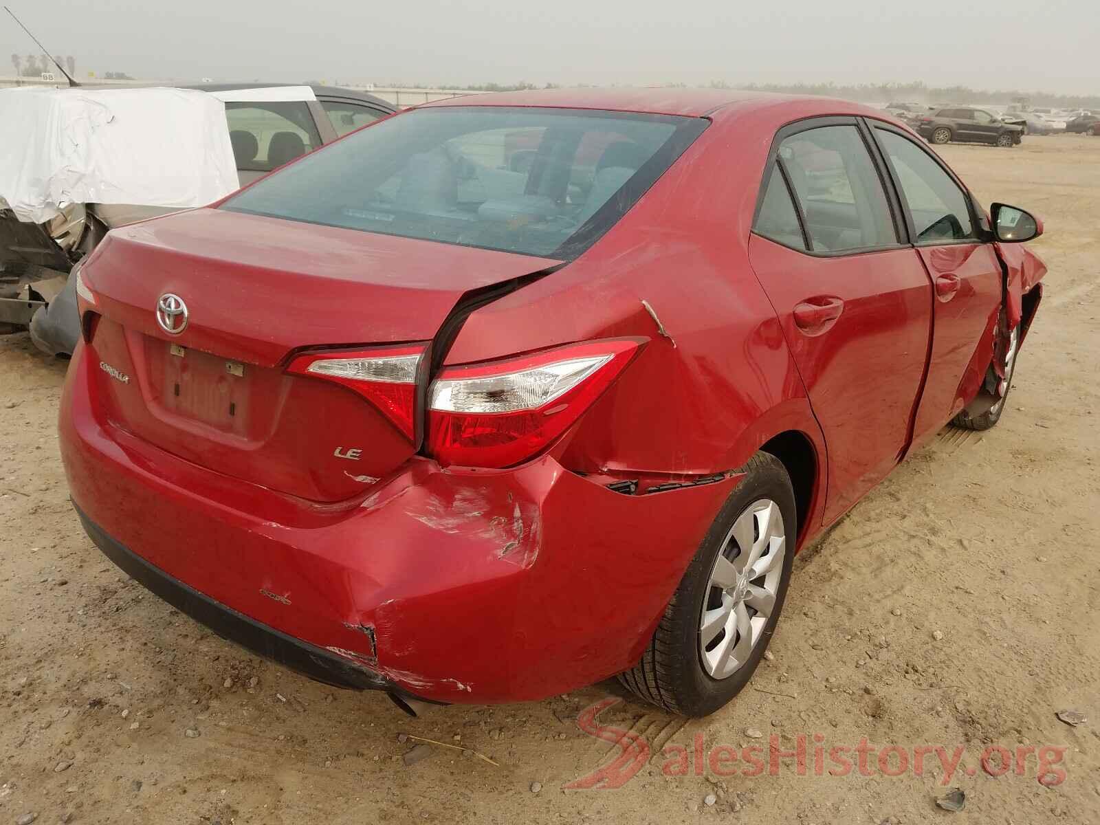 5YFBURHE9GP395250 2016 TOYOTA COROLLA