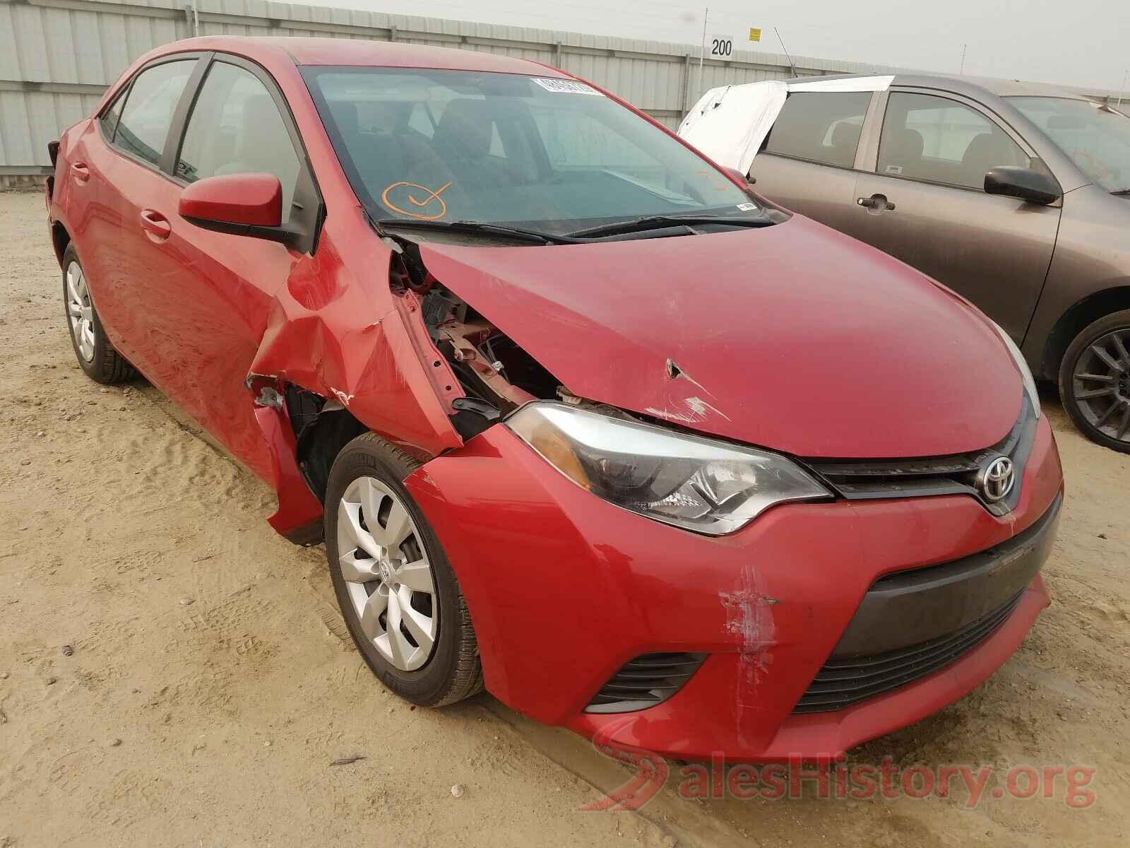 5YFBURHE9GP395250 2016 TOYOTA COROLLA