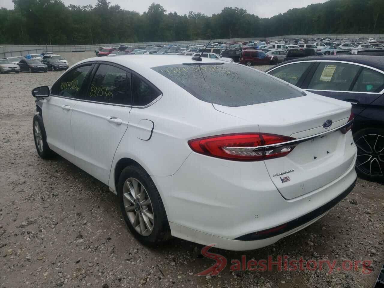 3FA6P0H72HR390737 2017 FORD FUSION