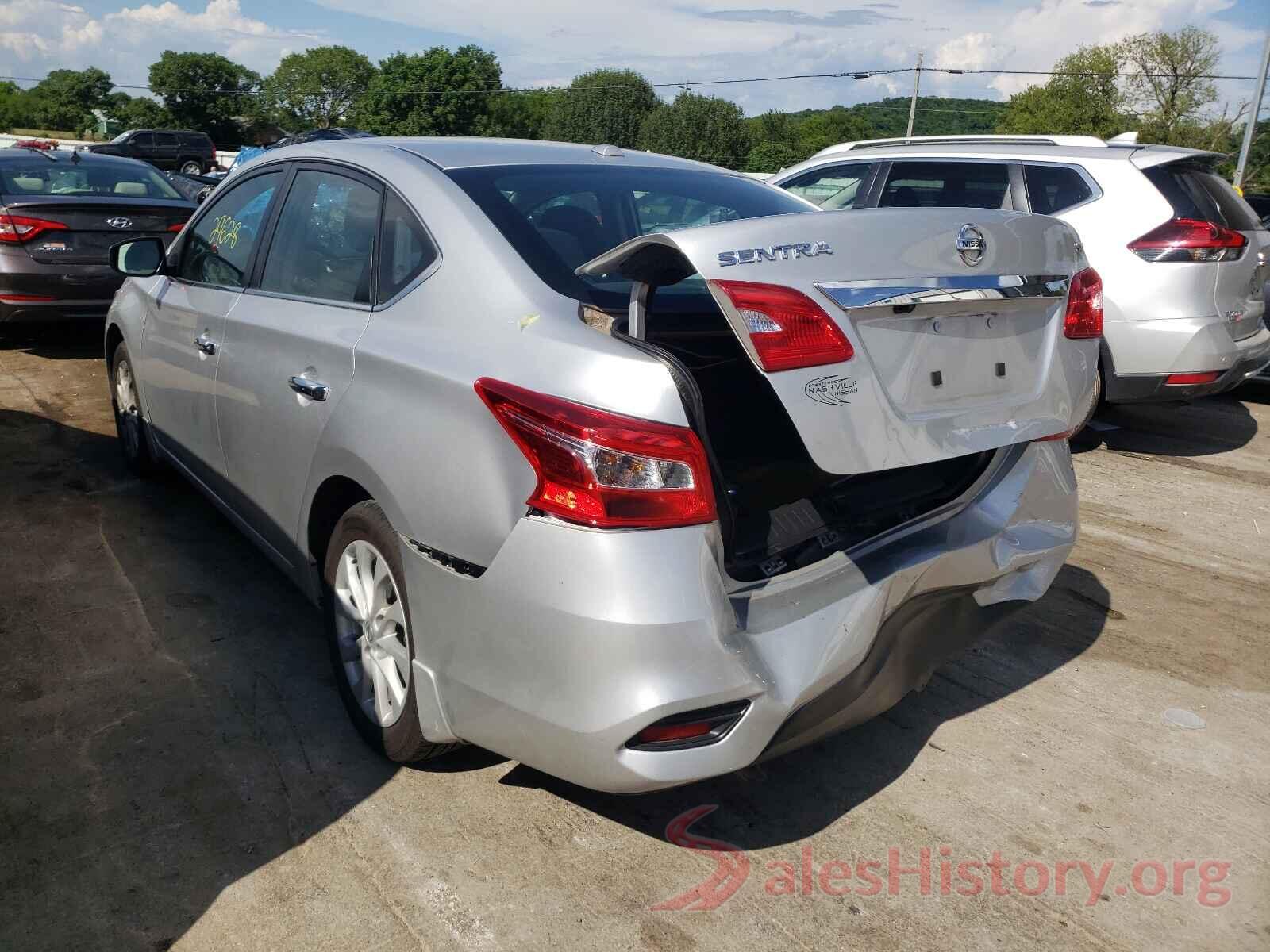 3N1AB7AP8KY365511 2019 NISSAN SENTRA