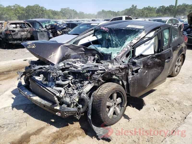 3KPFL4A72JE166422 2018 KIA FORTE