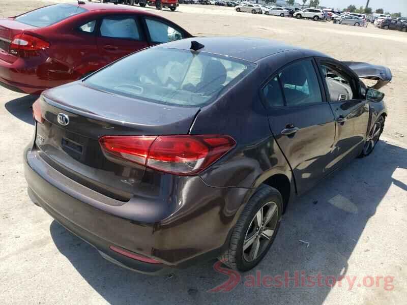 3KPFL4A72JE166422 2018 KIA FORTE