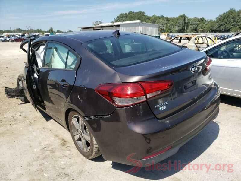 3KPFL4A72JE166422 2018 KIA FORTE