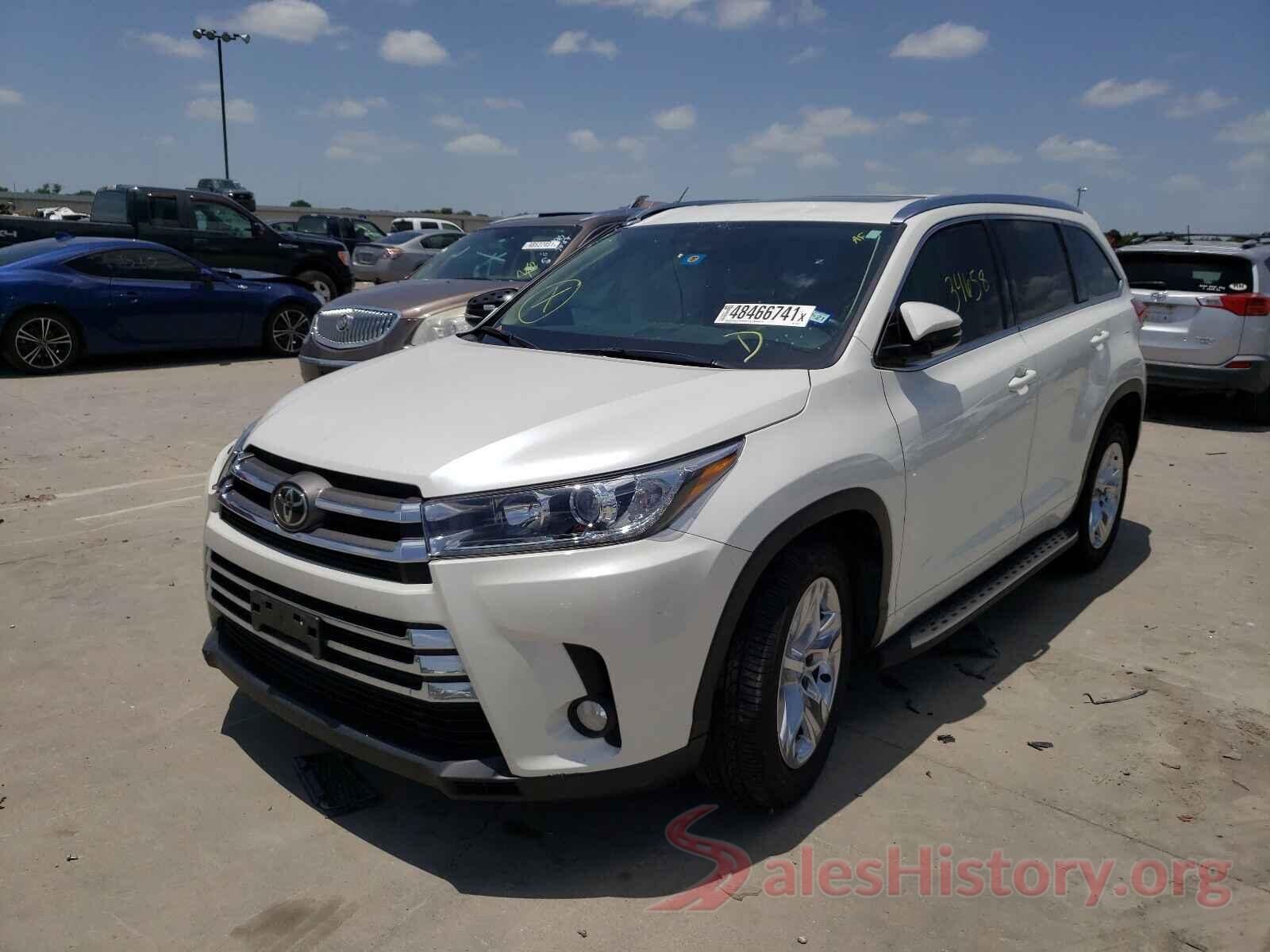 5TDYZRFH9JS251012 2018 TOYOTA HIGHLANDER