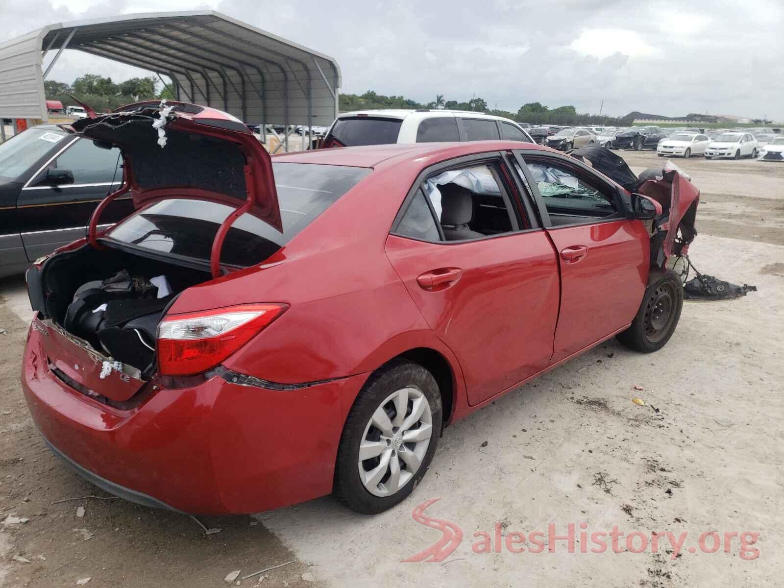 5YFBURHE7GP410893 2016 TOYOTA COROLLA