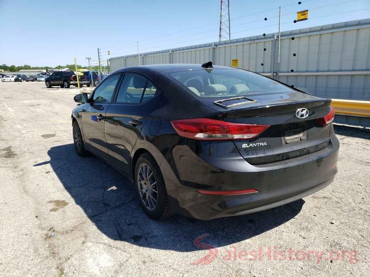 KMHD84LF2HU243391 2017 HYUNDAI ELANTRA