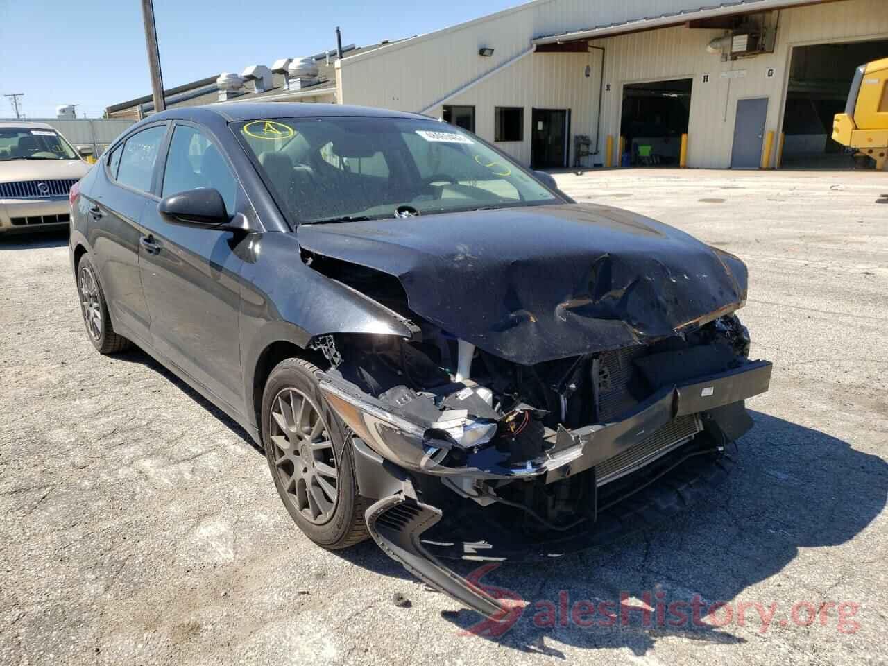 KMHD84LF2HU243391 2017 HYUNDAI ELANTRA