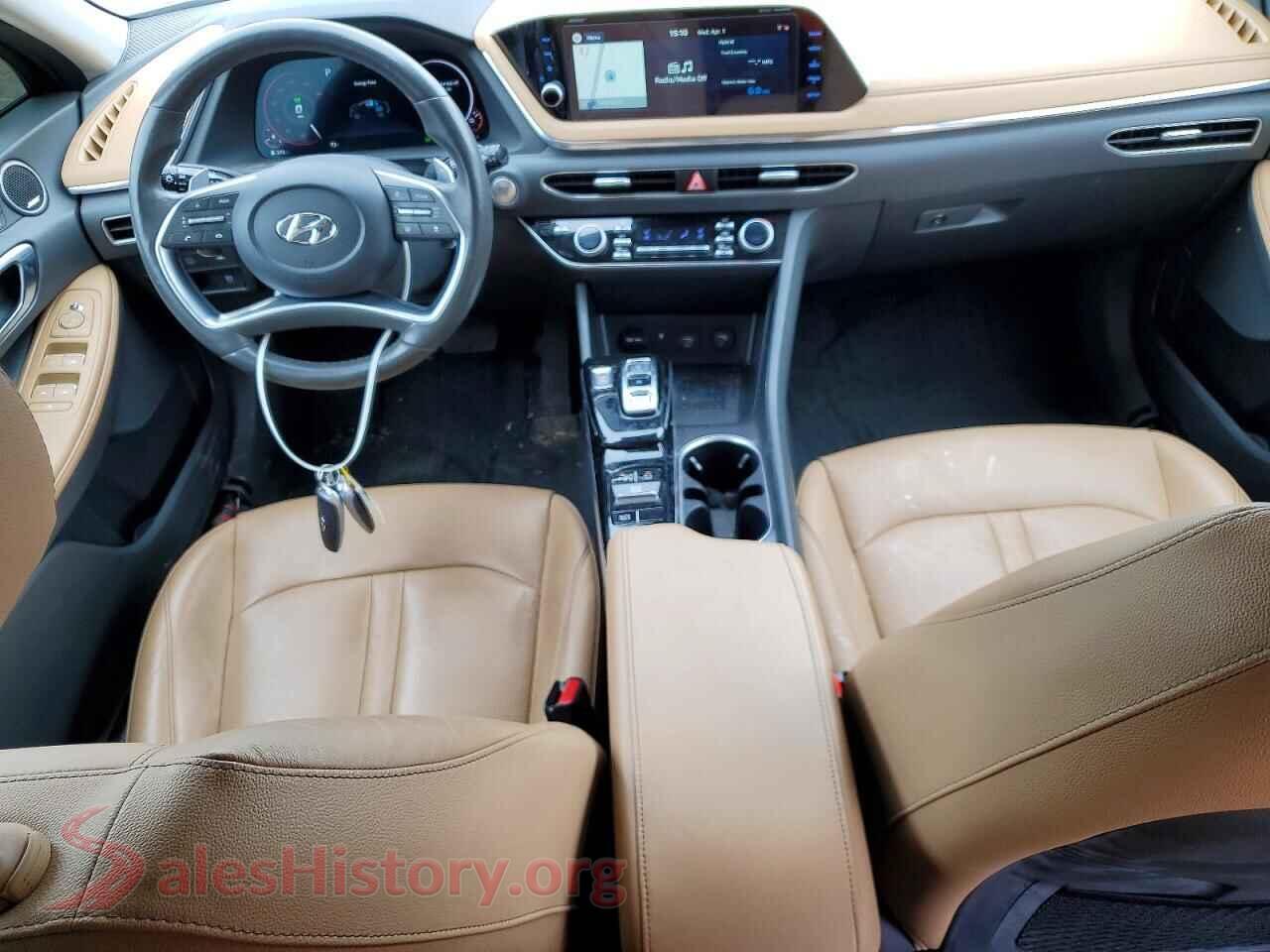 2020 HYUNDAI SONATA VIN KMHL54JJ8LA015336, interior dashboard
