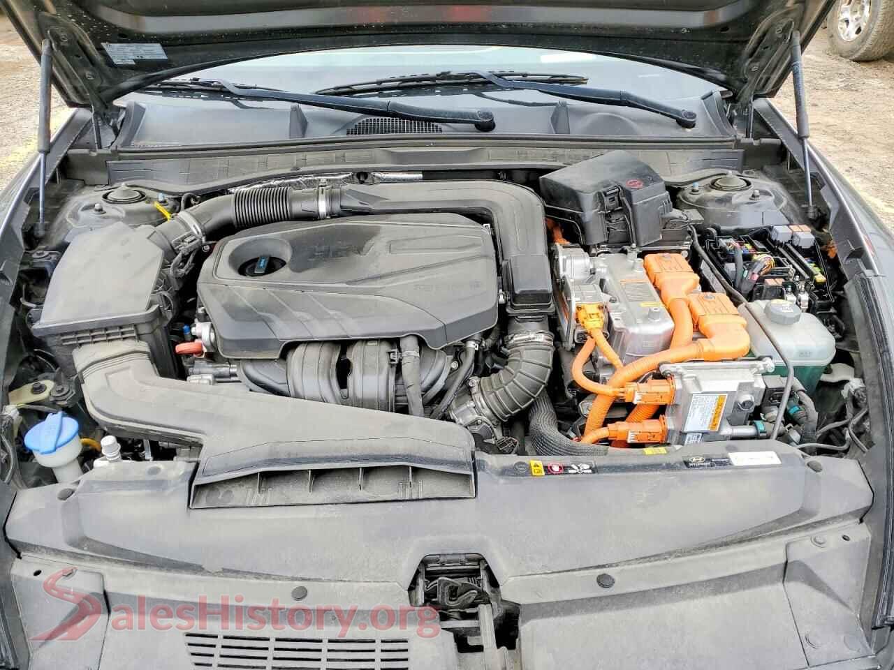 2020 HYUNDAI SONATA VIN KMHL54JJ8LA015336, VIN plate
