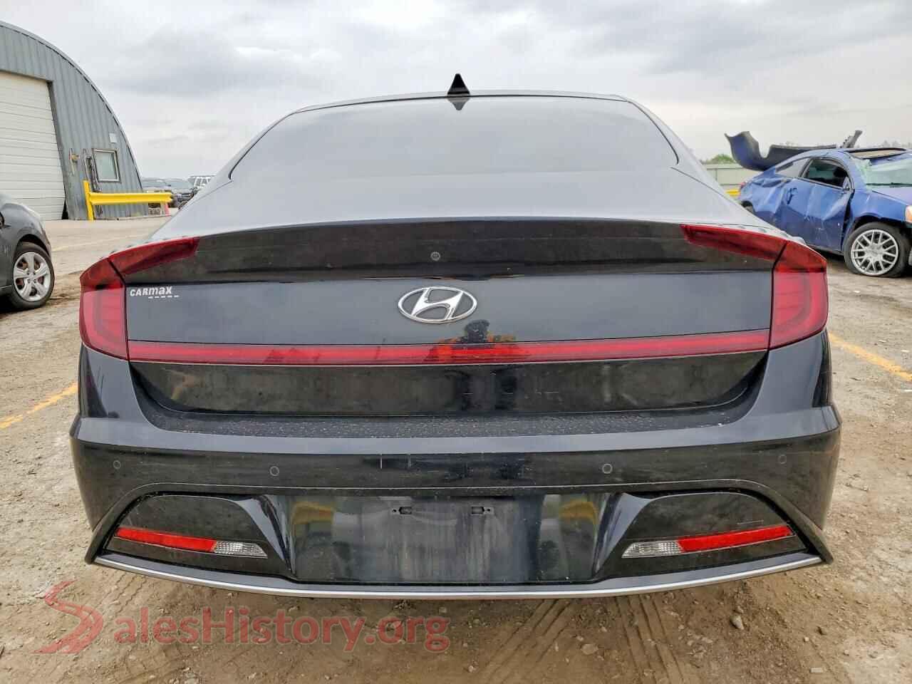 2020 HYUNDAI SONATA VIN KMHL54JJ8LA015336, left side view