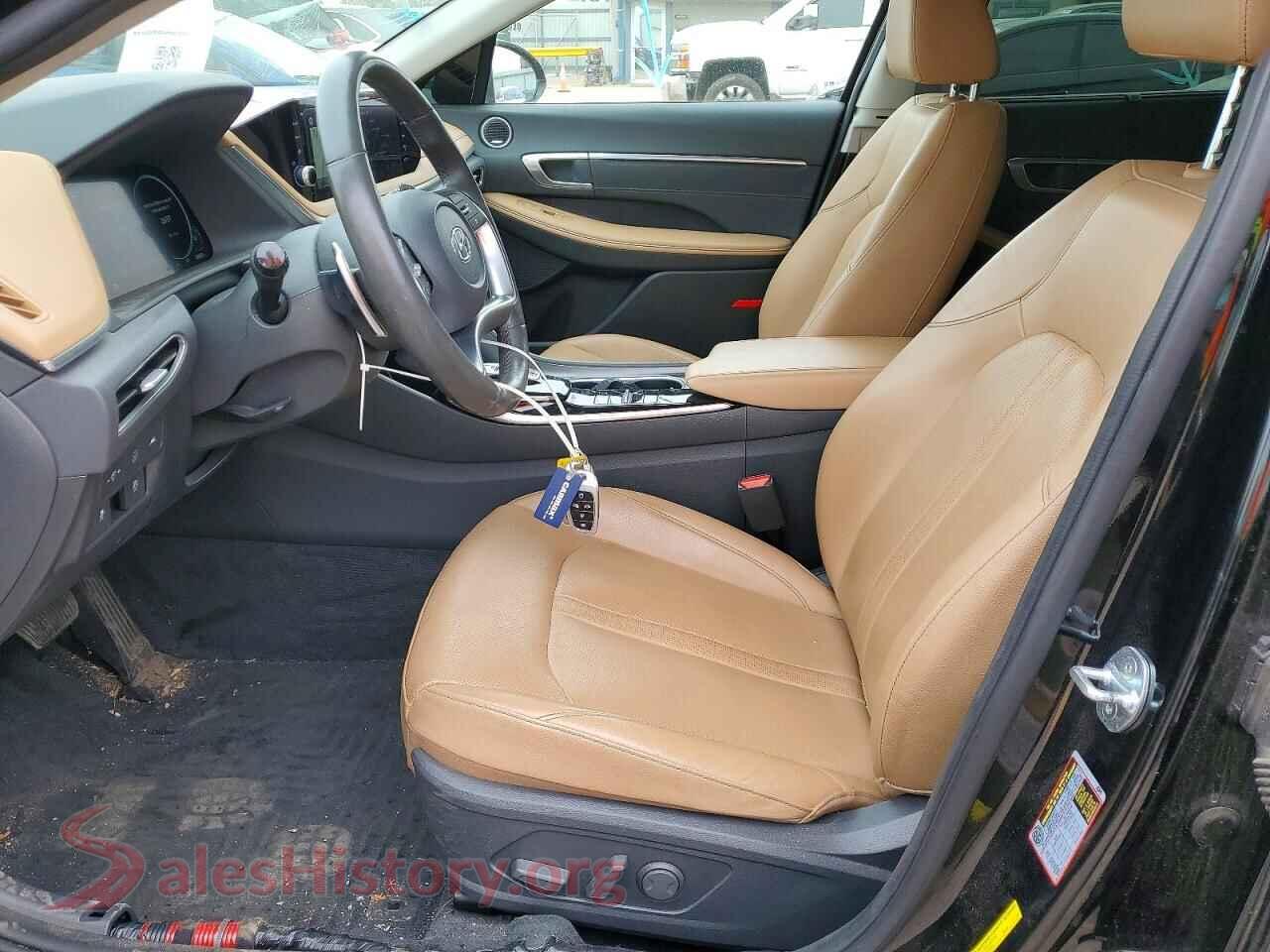 2020 HYUNDAI SONATA VIN KMHL54JJ8LA015336, engine bay