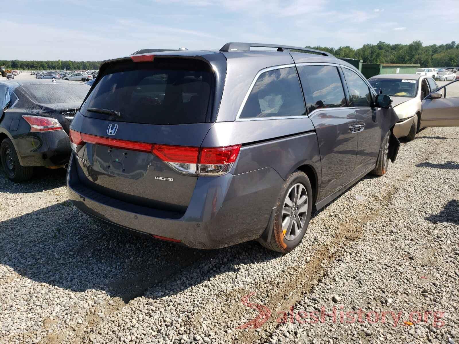 5FNRL5H97HB015607 2017 HONDA ODYSSEY