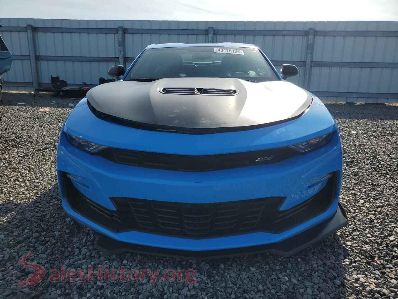 2022 CHEVROLET CAMARO VIN 1G1FF1R79N0107935, rear view
