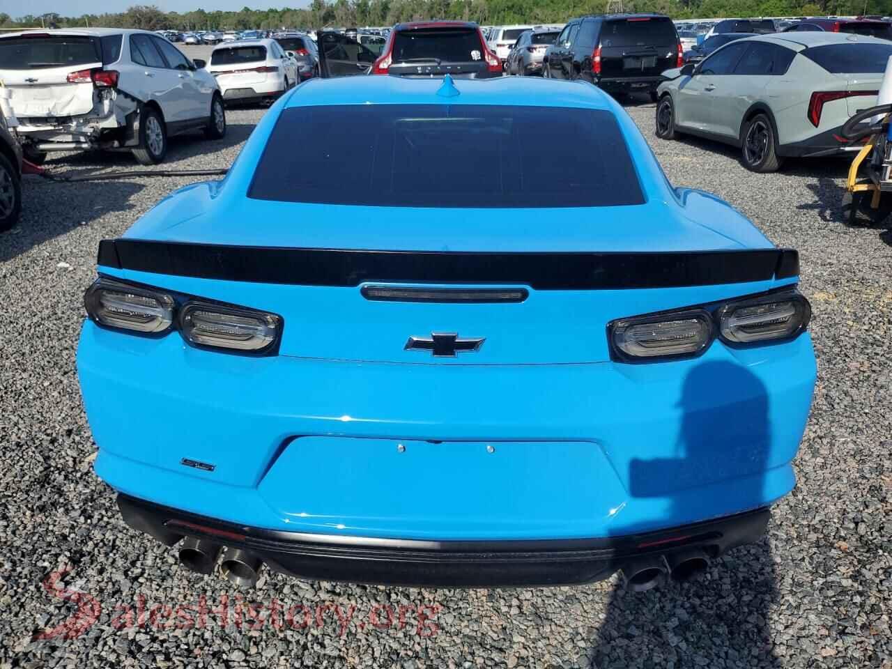 2022 CHEVROLET CAMARO VIN 1G1FF1R79N0107935, left side view