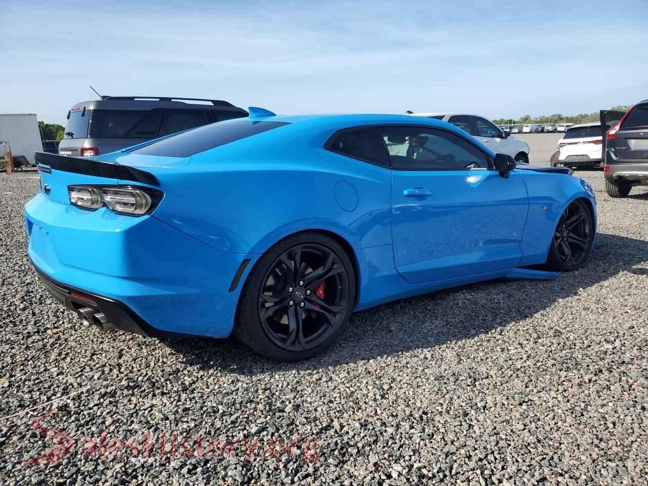 2022 CHEVROLET CAMARO VIN 1G1FF1R79N0107935, right side view