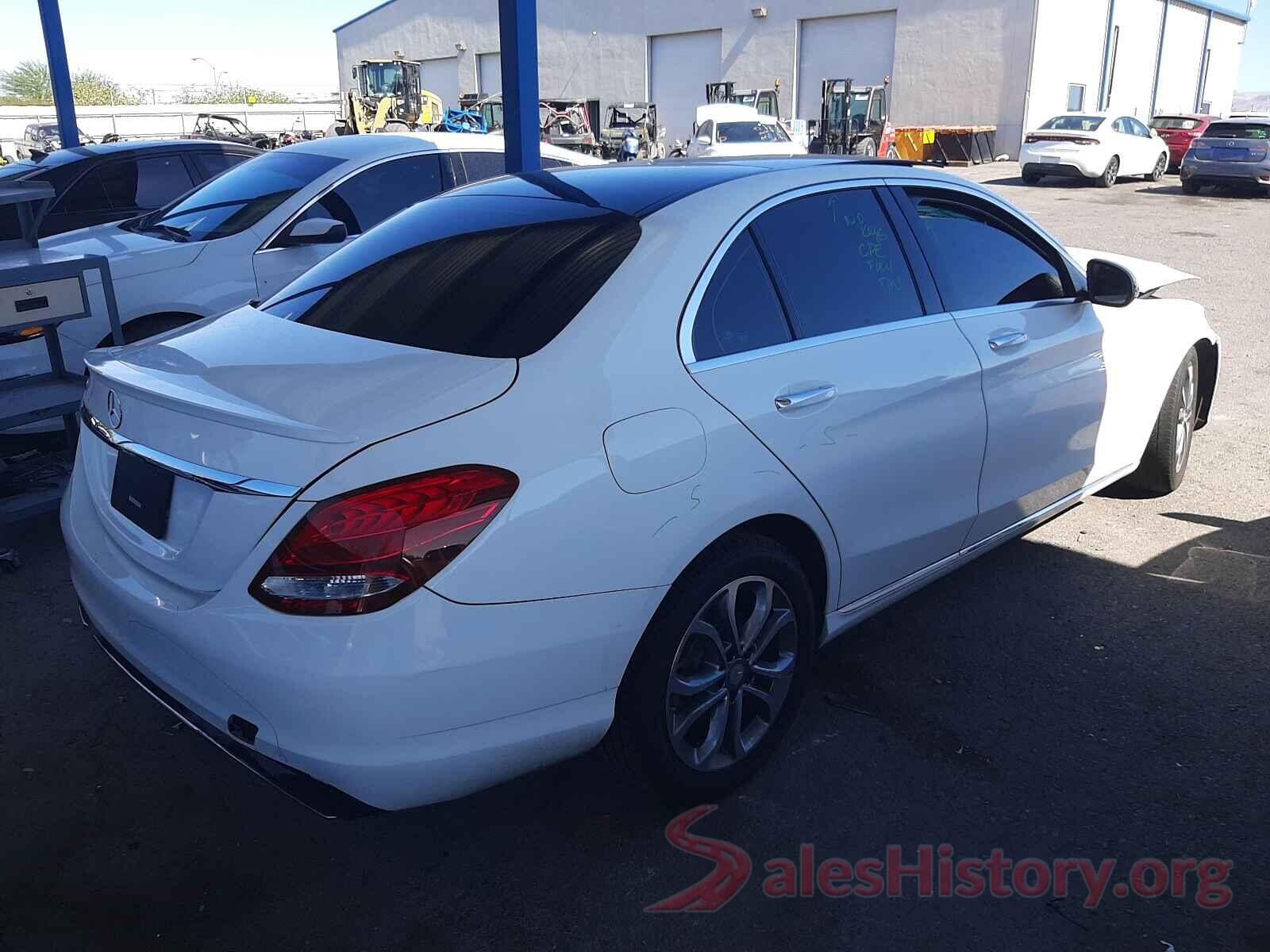 55SWF4JB9GU173848 2016 MERCEDES-BENZ C-CLASS