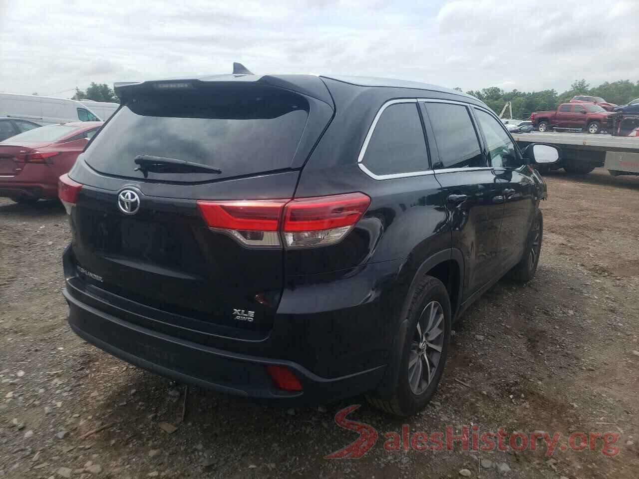 5TDJZRFH8HS394822 2017 TOYOTA HIGHLANDER