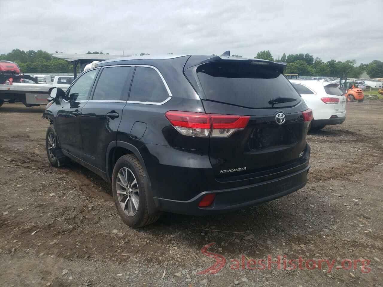 5TDJZRFH8HS394822 2017 TOYOTA HIGHLANDER